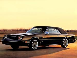 Dodge Mirada Cabriolet Roof 1982 года